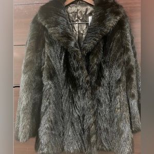 German women’s mink coat